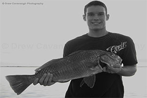 New Smyrna Beach Florida Atlantic Black Drum Fishing