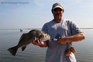 Light Tackle Black Drum Fisning Near Orlando Florida