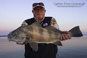 Backcountry Cocoa Beach Florida Black Drum Fishing