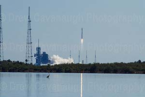 Mosquito Lagoon KSC Rocket Launch