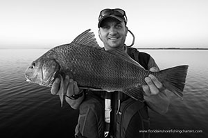 Mosquito Lagoon Black Drum Fishing New Smyrna Beach Florida