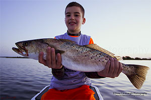 Indian River Cocoa Beach Florida Trout Fishing